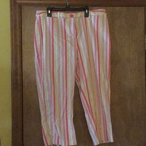 Cute spring Capri pants